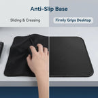XXL Extended Desk Mat Gaming Mouse Pad Large Waterproof Stitched Edge Non-Slip Rubber Base for Office Home Laptop PC Use