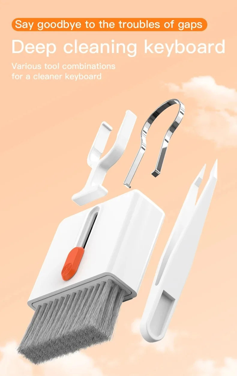 32 in 1 Mobile Phones Cleaning Kit Multifunctional Cleaner Set For Keyboard Camera Laptop Earphone Clean Pen Brush Cleaning Tool