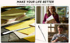 Letter opener, advanced envelope letter opener Metal office open letter knife Envelope cutter suitable for office household good