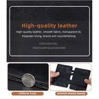 Business Thin Multi-Functional Short Bifold Card Holder Simple Elastic Nylon Belt Multi-Slot Wallet