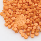 100pcs/bag Octagonal Sealing Wax Beads for Wax Stamps is Suitable for Wedding Invitations, Envelope Cards, Christmas Gift