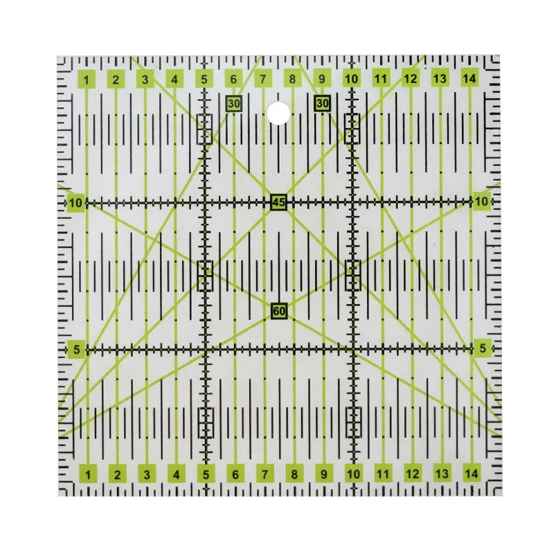 Yokoyama Acrylic Sewing Ruler For Patchwork Measuring Drawing Dressmaker Yardstick DIY Craft Quilting Cutting Accessories Tool