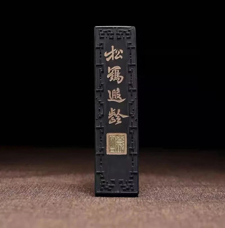Chinese Sumi Ink Stick Pine Soot Solid Ink Stick Calligraphy Artist Painting Watercolor Fabric Paint Ink Block Painting Inkstick