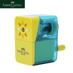 Faber-Castell Automatically Enters Lead Pencil Sharpener Desktop Rotary Anti Sticking Lead Second gear Hand-cranked Sharpener