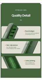 Cable Storage Box With 7 Compartments Organizer Charger Cord Storage Box Reusable Cable Storage Case Management for Home Travel