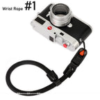Quick Release Beads Round Rope Camera Shoulder Strap Lanyard for Canon Nikon Panasonic Sony Fujifilm Neck Strap Wrist Strap