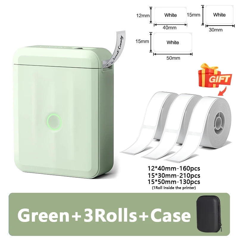 Niimbot D110 Wireless Mini Portable Printer Smart Label Printer Mobile Phone For Thermal Adhesive Sticker Labeling Maker Machine