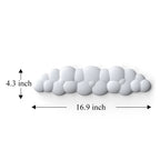 Keyboard Cloud Wrist Rest Pad Anti-Slip Desk Mat Memory Foam Palm Rest Ergonomic Mouse Pad Typing Wrist Rest for Office