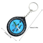 Muslim Qibla Compass Portable Outdoor Compasses For Hiking Direction Eid Pray Keychain Decor For Camping Mountaineering Hiking