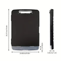 Large A4 Waterproof File Box with Pen Slot Desktop Plastic File Organizer Writing Board Storage