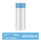 Drawstring Trash Bags Kitchen Waste Disposable Garbage Can Liners Strong Home Office Assorted Sizes Clear