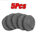 10Pcs Car Detailing Applicator Pads Car Care Waxing Polish Sponges Soft Microfiber Round Pocket Foam Sponges Car Cleaning Tools