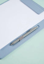 A4 leather writing clip, business folder, data book, office storage menu clip, contract book clip, music score clip