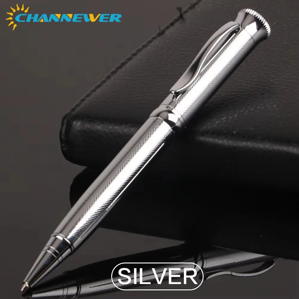 STONEGO Capless Ballpoint Pen, Simply Twist Roller Ball Pen Black Gel Ink Medium Point 1.0mm Smooth Writing Signature Pens