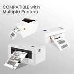 4x6 Inch Thermal Shipping Label Paper 100/200/300/500PCS Adhesive Paper For Express Waybill DHL UPS Express Barcode All-Purpose