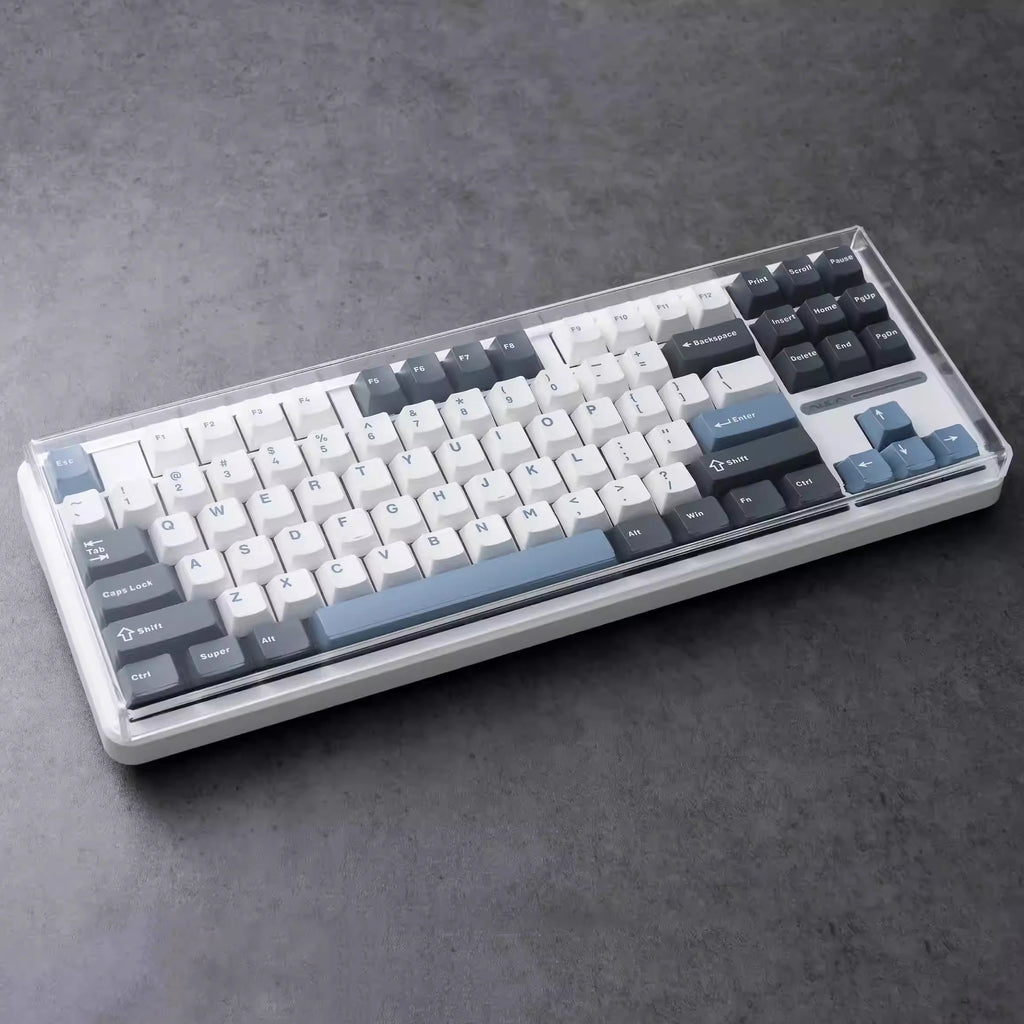 Mechanical Keyboard Dust Cover Acrylic Protecting Shell Hot Bent Compatible With Layout 60 68 87 104 96 WOOTING ROG Azoth IKKI