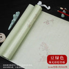 Sumi Art Wax Dye Pearlescent Ink Colorful Half Ripe Rice Paper Xuan Paper Scroll Multicolor Brush Calligraphy Creation Work Roll