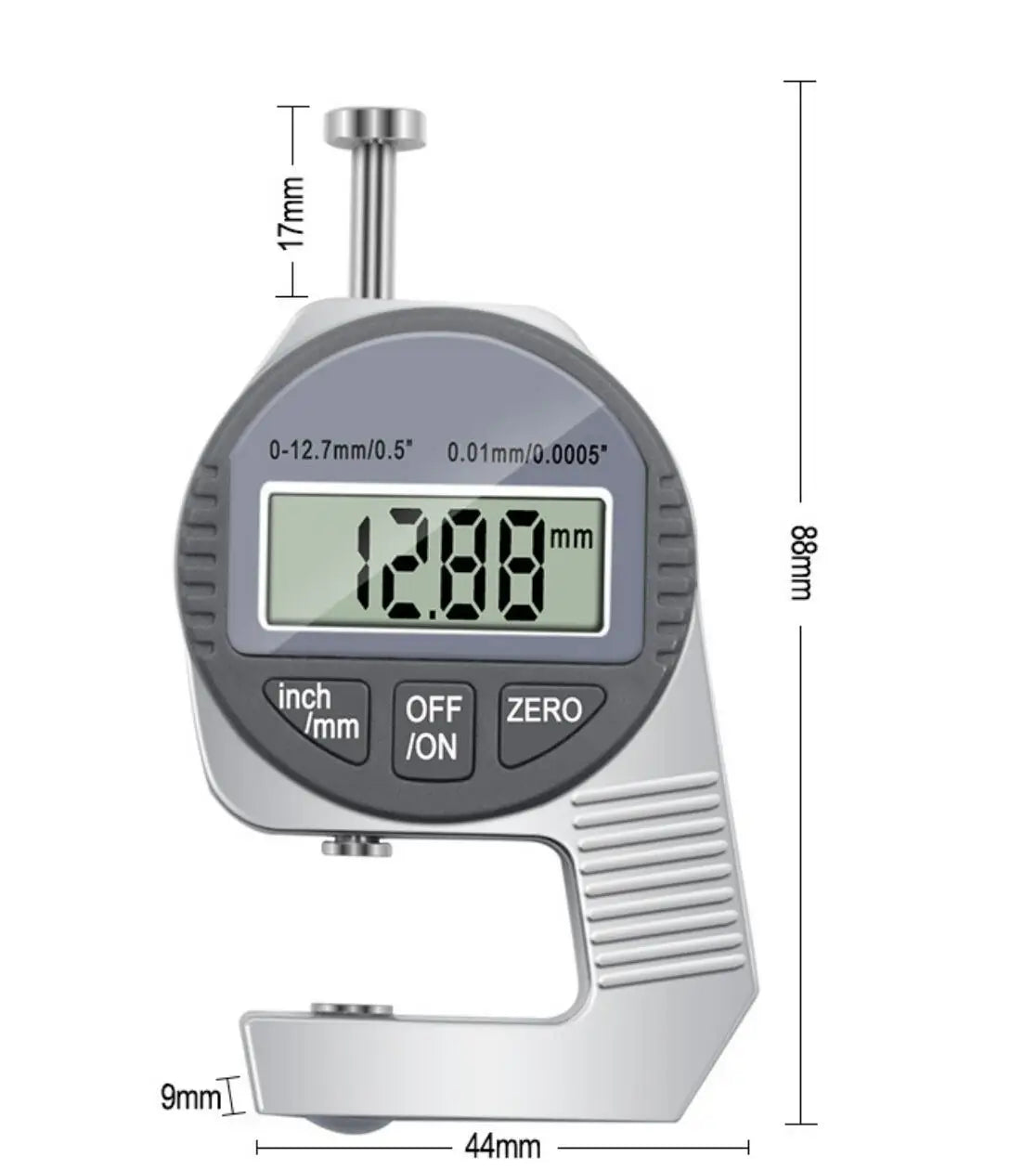 Digital Thickness Gauge Measuring Tools Electronic Meter Measure Diamond Gem pocket Gauge jewelry Micrometer Vernier caliper