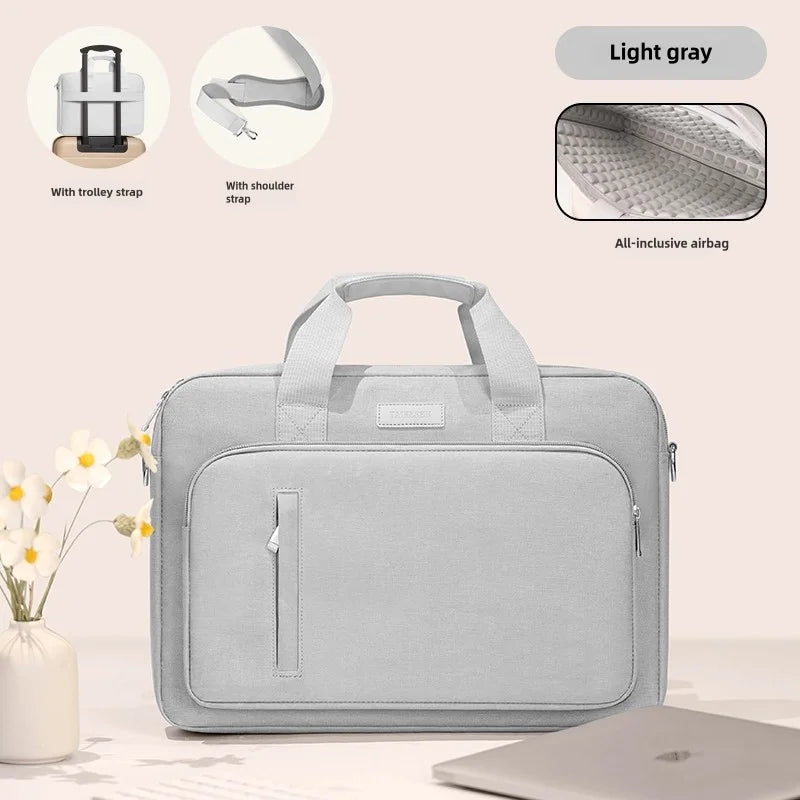 Laptop Bag Case 13.3 14 15.6 17.3 Inch Waterproof Notebook Bag for Macbook Air Pro 13 15 Computer Shoulder Handbag Briefcase Bag