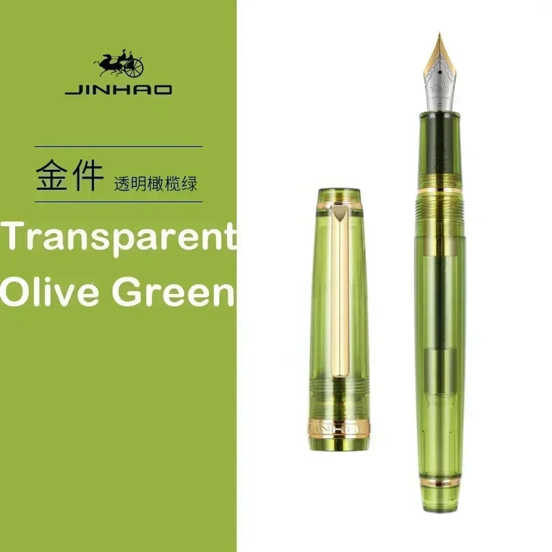 Jinhao 82 Fountain Pen New Color Luxury Elegant Pens 0.7/0.5/0.38mm Extra Fine Nib Writing Office School Supplies Stationery