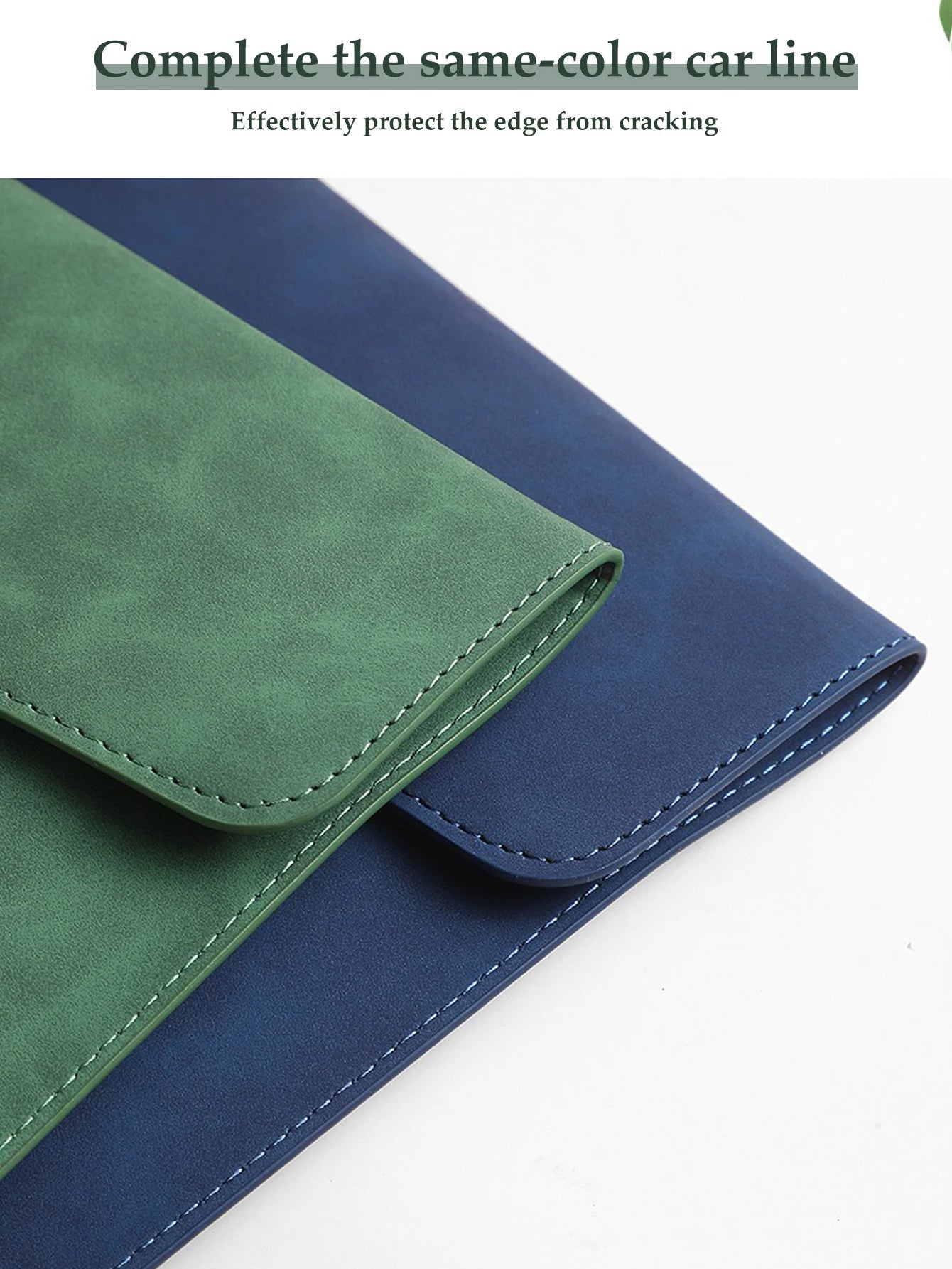 1pcs Leather A4/A5 File Bag Waterproof Wear-resistant Ultra-large Capacity Folder Business Office School File Storage Supplies