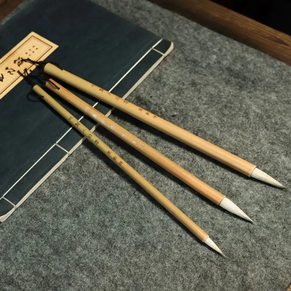 Traditional Chinese Writing Brushes Wolf's Hair Writing Brush for Calligraphy Painting Practice Brush