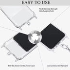 10/5/1Pcs Universal Tpu Mobile Phone Anti-lost Lanyard Card Gasket Nylon Detachable Phone Hanging PLR Strap Patch Tether Pad