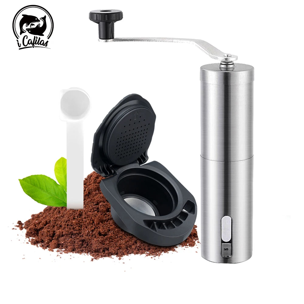ICafilas Coffee Adapter Dolce Gusto Reusable Capsule Adapter with Genio S Piccolo Coffee Machine Accessories