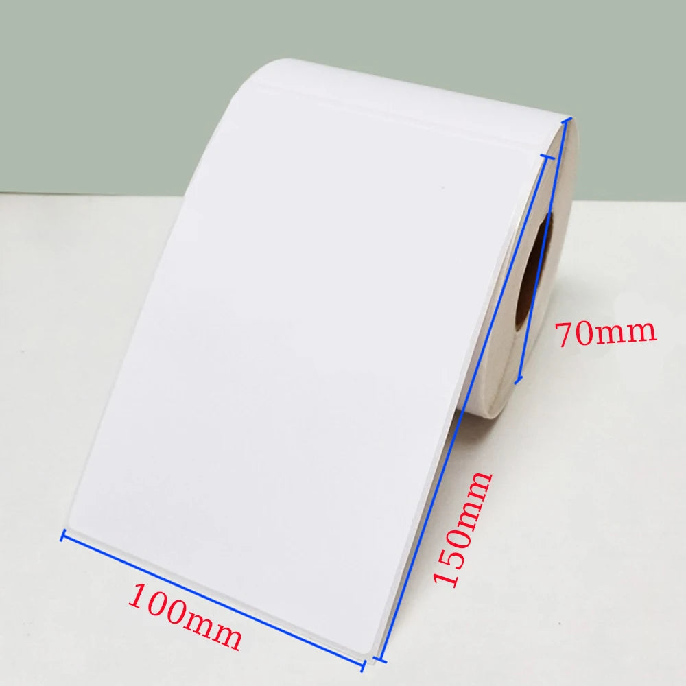 4*6 Inch Shipping Thermal Label Thermal Label Width 30mm~80mm Adhesive Stickers