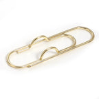 10-1Pcs Metal Pen Holder Clips Portable Paper Fix Clips Journal Document Notebook Pictures Pin Pocket Student Office School Tool
