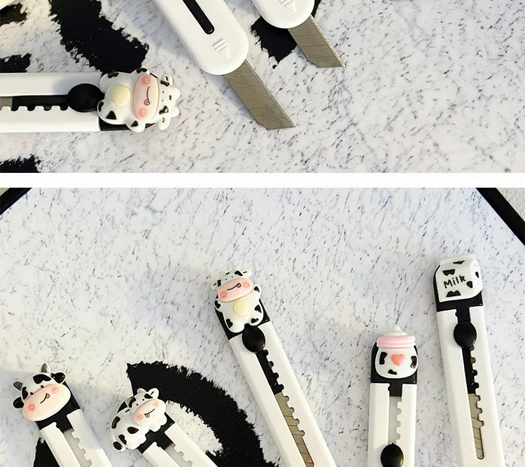 1pc Adorable Cow Letter Opener for Effortless Envelope Opening School Supplies