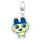 Acrylic GoGo Tamago Q Version Mobile Phone Chain Mametchi Kuchipatchi Mimitchi Gozarutchi Key Chain Cell Phone Pendant Gifts