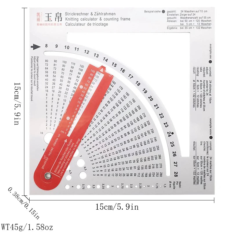 Yokoyama Acrylic Sewing Ruler For Patchwork Measuring Drawing Dressmaker Yardstick DIY Craft Quilting Cutting Accessories Tool
