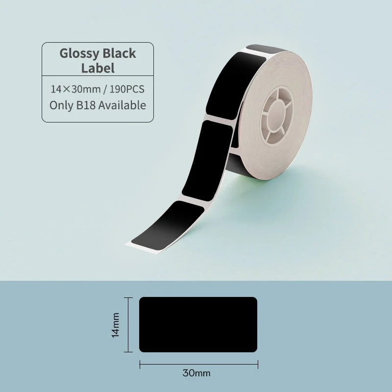 Wireless portable printer color label printer NIIMBOT B18 thermal transfer technology ribbon printing multi-color printing