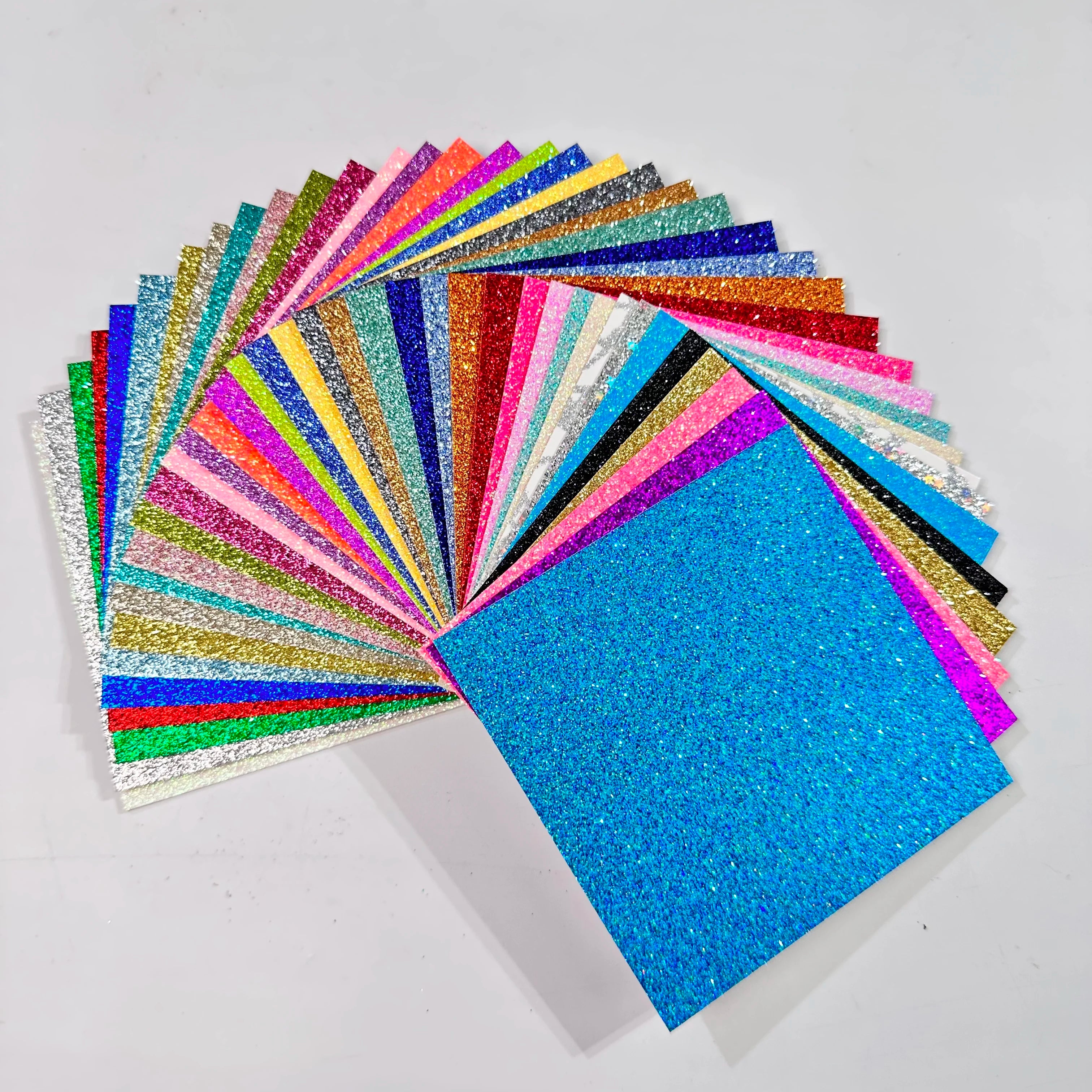 500pcs  12"*12" Glitter Card Paper Stock for Cricut Cameo Machine for Birthday Invitation