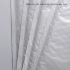 50Pcs Bubble Envelopes White Foam Shipping Bags Poly Bubble Mailers Pad Self Seal Packing Bags for Magazine 15cm 18cm 23cm 25cm