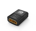 HDMI Extender 8K 60Hz 4K 120Hz Female to Female Connector HDMI 2.1 Cable Extension Converter HDMI-Compatible Adapter Coupler