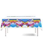 True Rainbow Kingdoms Birthday Party Decoration Disposable Tableware Balloons Paper Plate Napkins kids Baby Shower Supplies