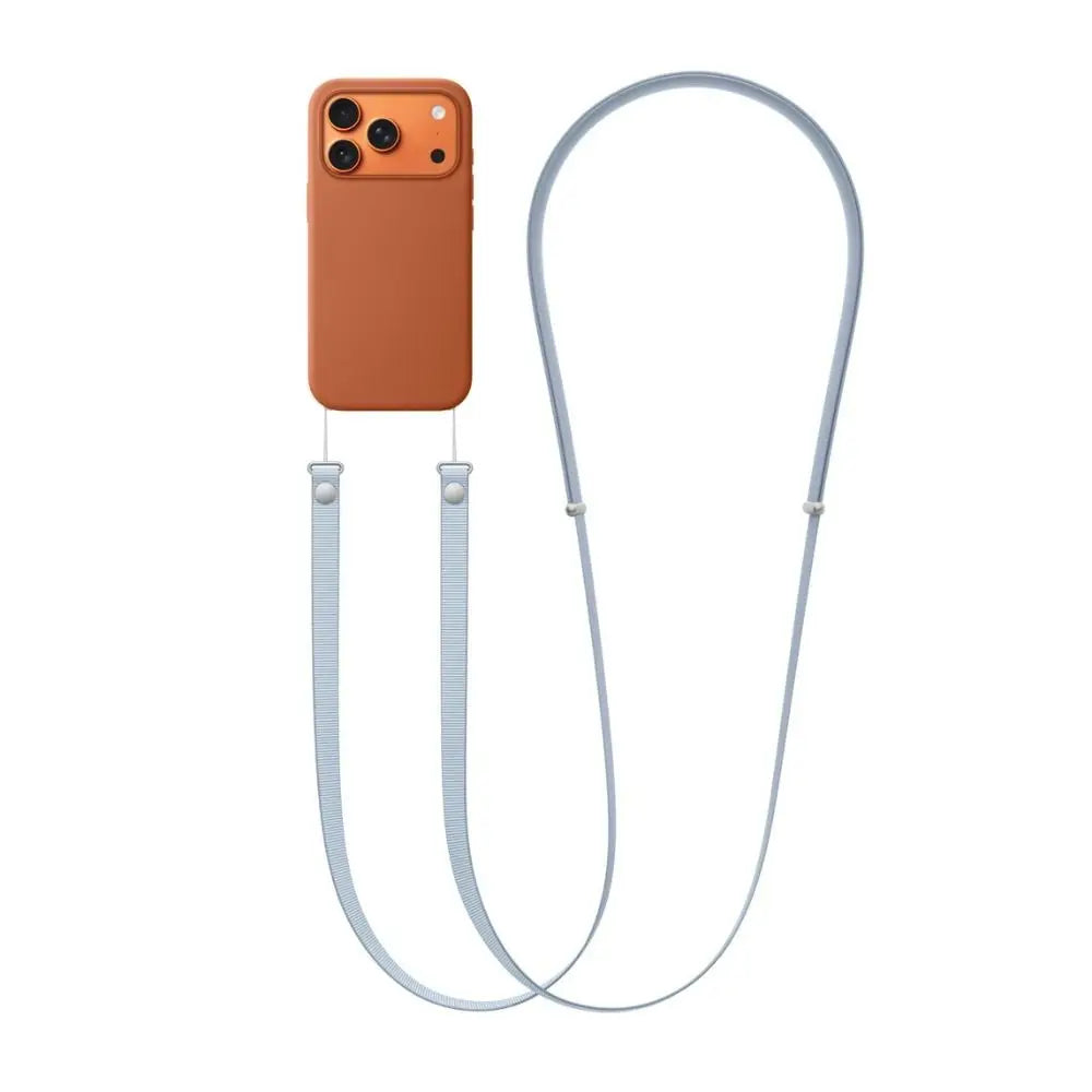 Adjustable Case Magnetic Phone Lanyard Anti-loss Durable Phone Crossbody Lanyard Woven Neck Strap for iPhone 17/Air/17 Pro Max