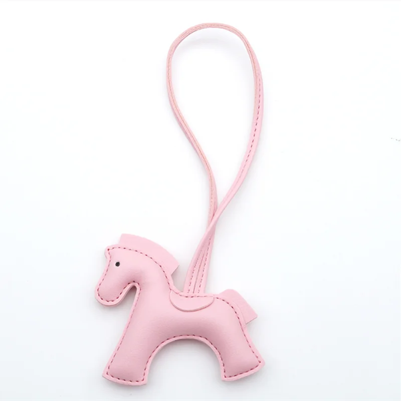 Women'S Bag Pony Keychain Pendant High Quality Horse Ornament Handmade Stitching Charm Fashion Accessory Gift