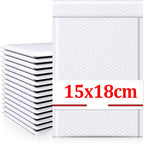 100-10Pcs Bubble Envelopes Bags White Waterproof Foam Bags Self Seal Packing Bags Mailers Shipping Envelope Storage Organizer