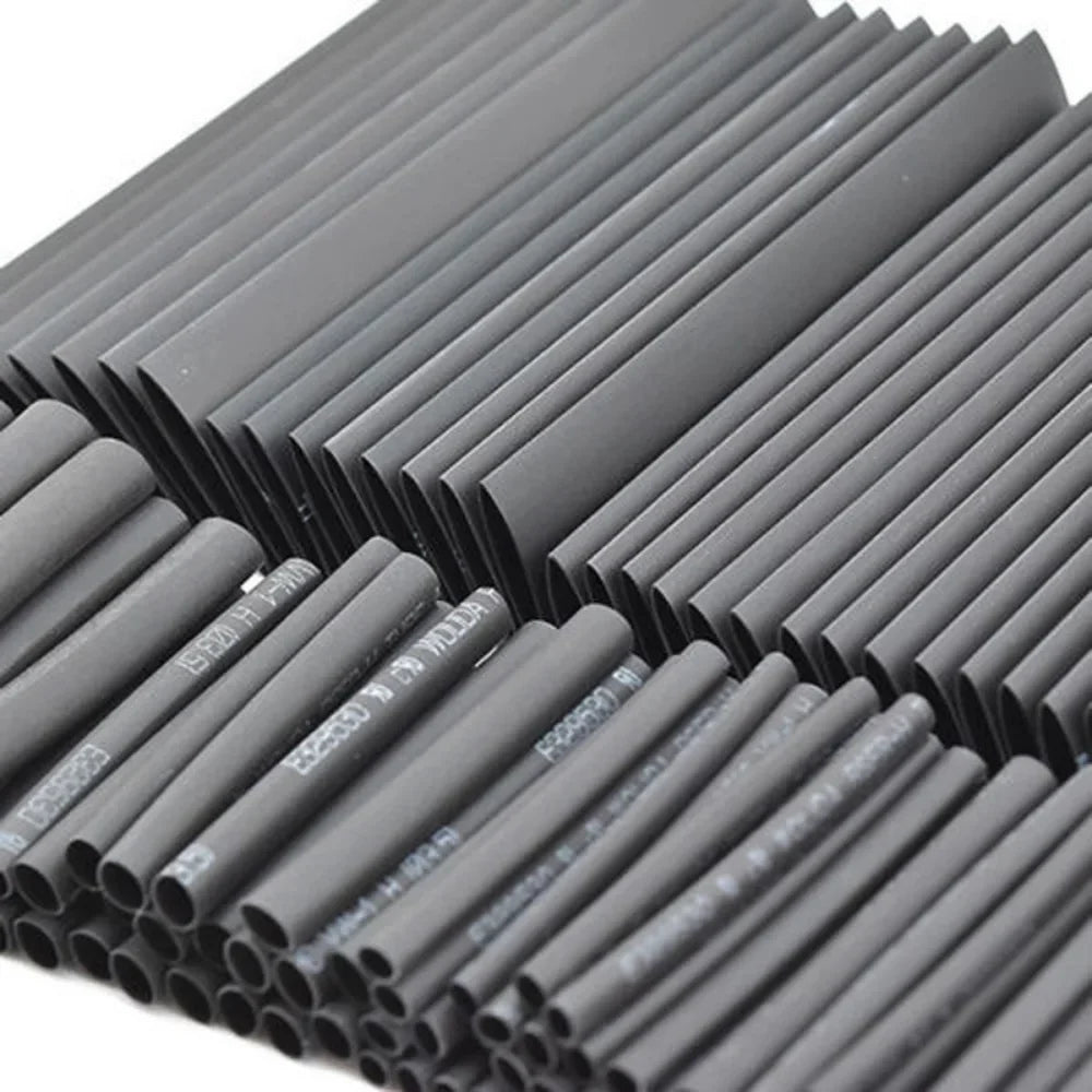 580/328/127PCS Heat Shrink Tubing Wrapping Kit 2:1 Shrinkable Wire Shrinking Wrap Tubing Wire Connect Cover Protection Sleeving