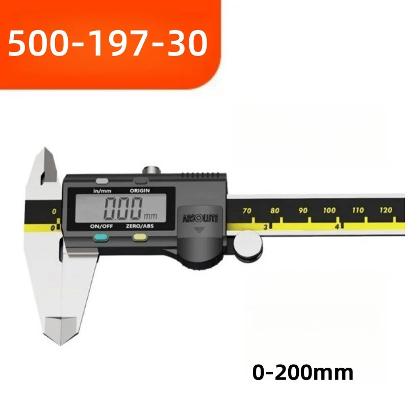 Digital Caliper 500-196-30 Digital Absolute .0005"/0.01MM Vernier Caliper 0-6" 150MM Measuring Tools Caliper Digital