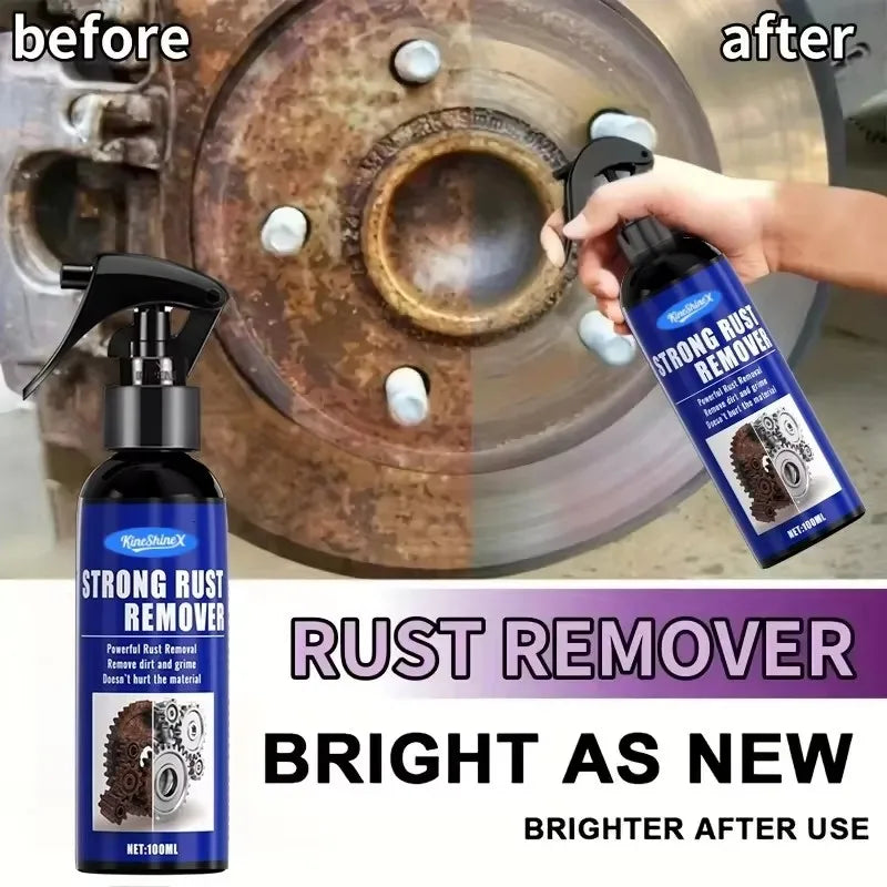 1/3PCS Rust Remover Spray Metal Car Bike Household Tools Providing Surface Powerful Protection Car Brake Pads Iron Metal Surface