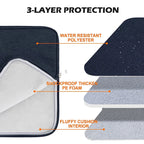 Laptop Bag 11 12 13 14 15 15.6 Inch Waterproof Sleeve Case For Macbook Air Pro M1 Notebook Computer Cover Lady Man Handbag
