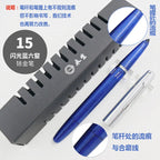 NEW Wingsung 601 Press Piston Fountain Pen Iridium EF/F Nib Steel Cap Vacumatic Resin Ink Pen School Stationery Office Supplies