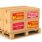 250Pcs/roll  Fragile Warning Sticker Care Shipping Special Tag Useful Shipping Express Label Handle With Care Keep