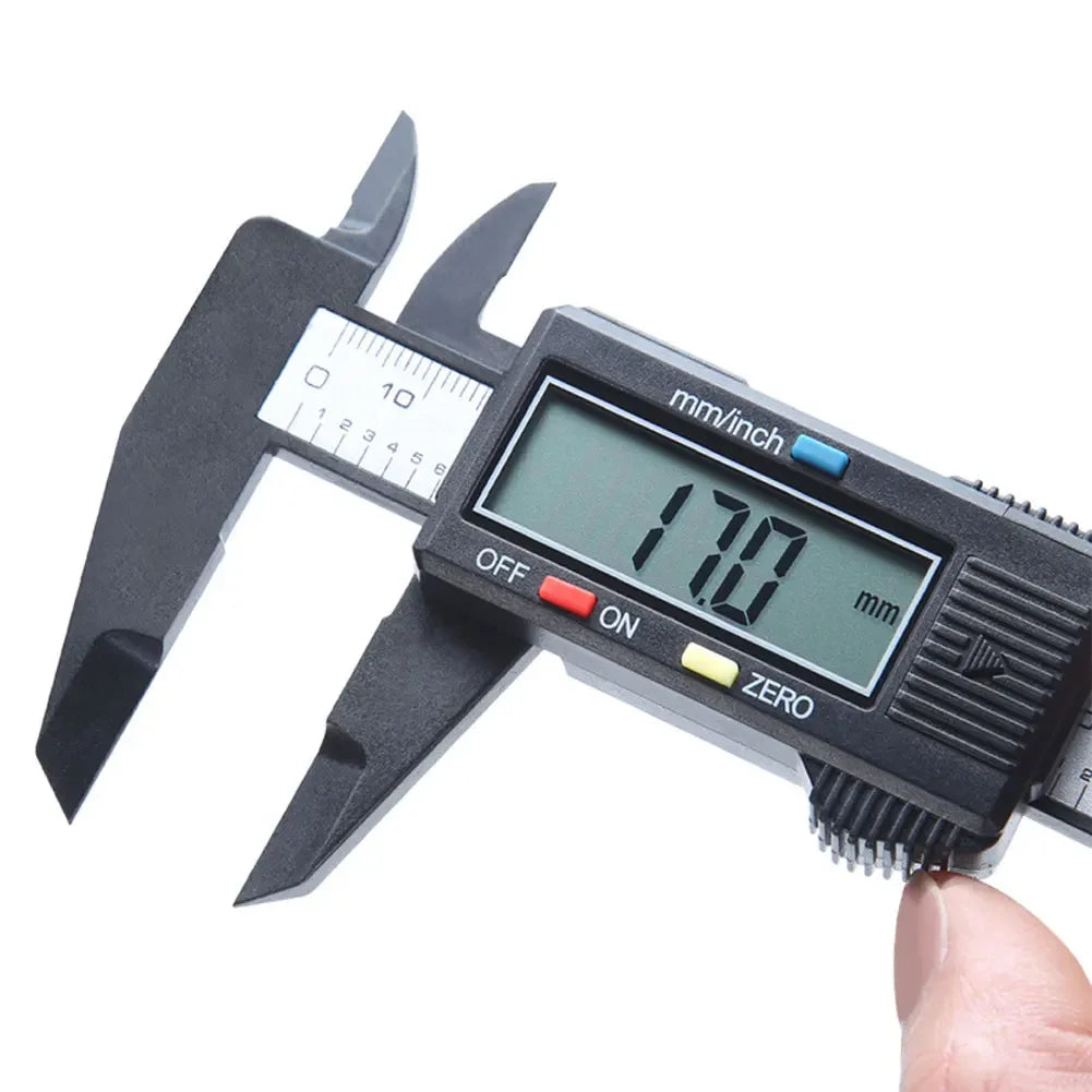 Digital Electronic Vernier Caliper 150mm Tattoo Eyebrow Ruler Measuring Tool 6 Inch LCD Microblading Micrometer Measurement Tool