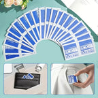 100PCS Disposable Eyeglass Cleaning Wipes - Individually Packaged, Suitable for Eyeglasses, Smartphones, Tablet Screens
