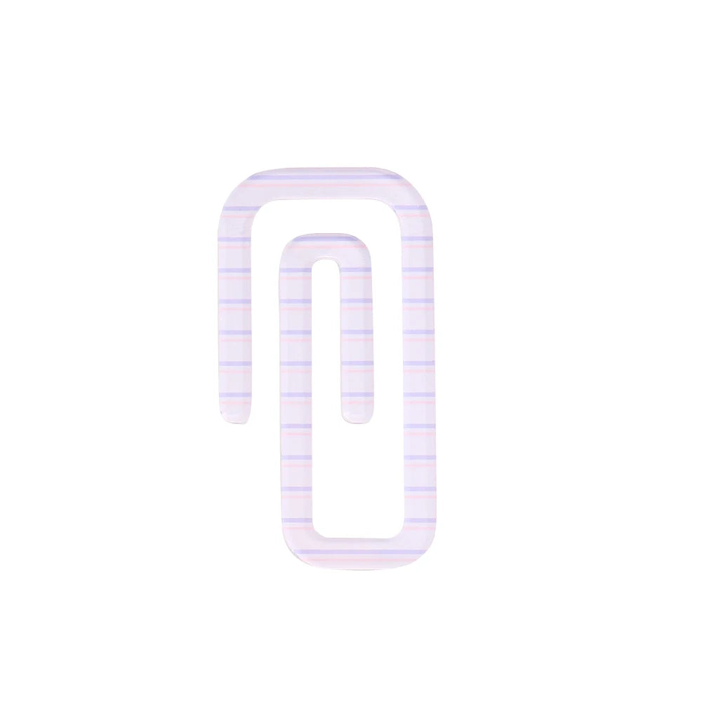 4pcs/lot Kawaii macarons Paper Clip Decorative Bookmark Binder File Clips School Office Stationery Accessories